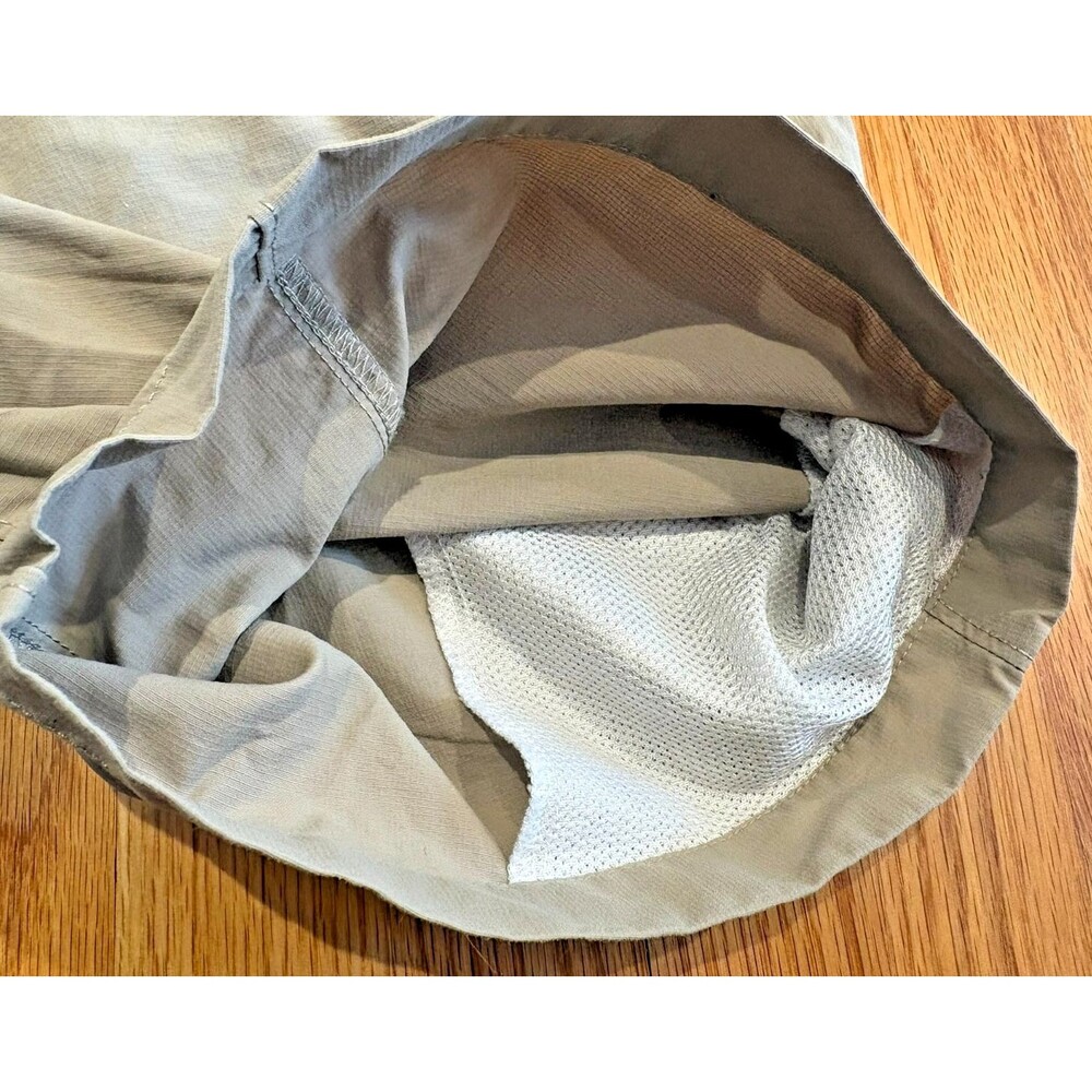 THE NORTH FACE Shorts Men's Size 32 Tan Khaki Nylon Cargo Hiking Outdoor Pockets - Picture 8 of 8